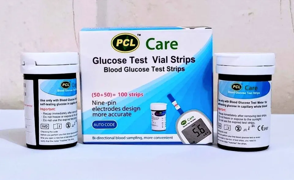 PCL Care Blood Glucose Strip 50’s Pack - Image 5